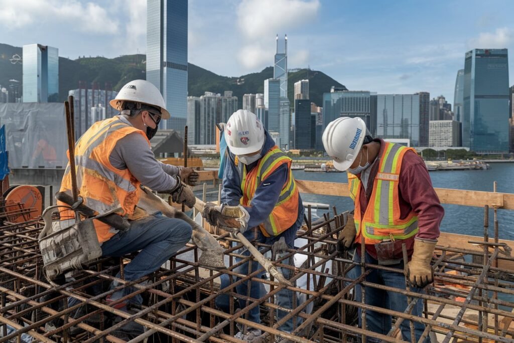 Hong-Kong-construction-workers